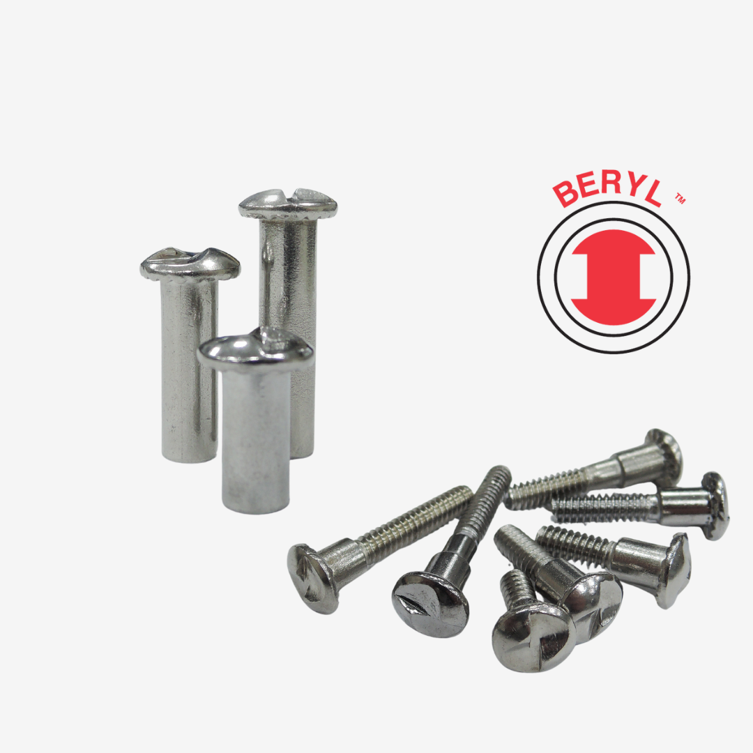 One-Way Security Barrel Nuts and Screws - Image 2